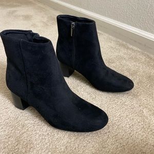 suede booties